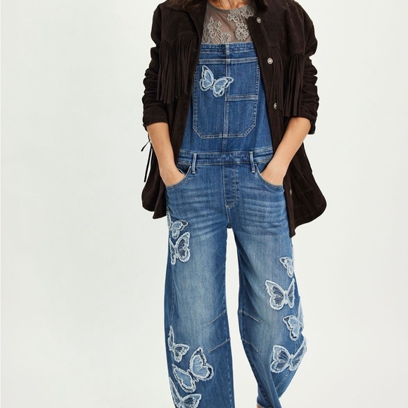 We The Free Pants - ISO! Driftwood barbara Butterfly overalls! In search of medium or large.